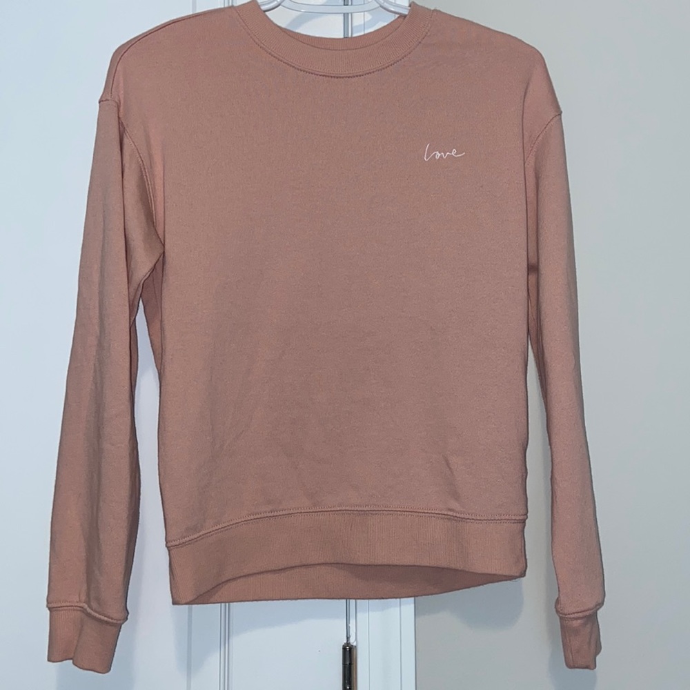 Divided sweatshirt